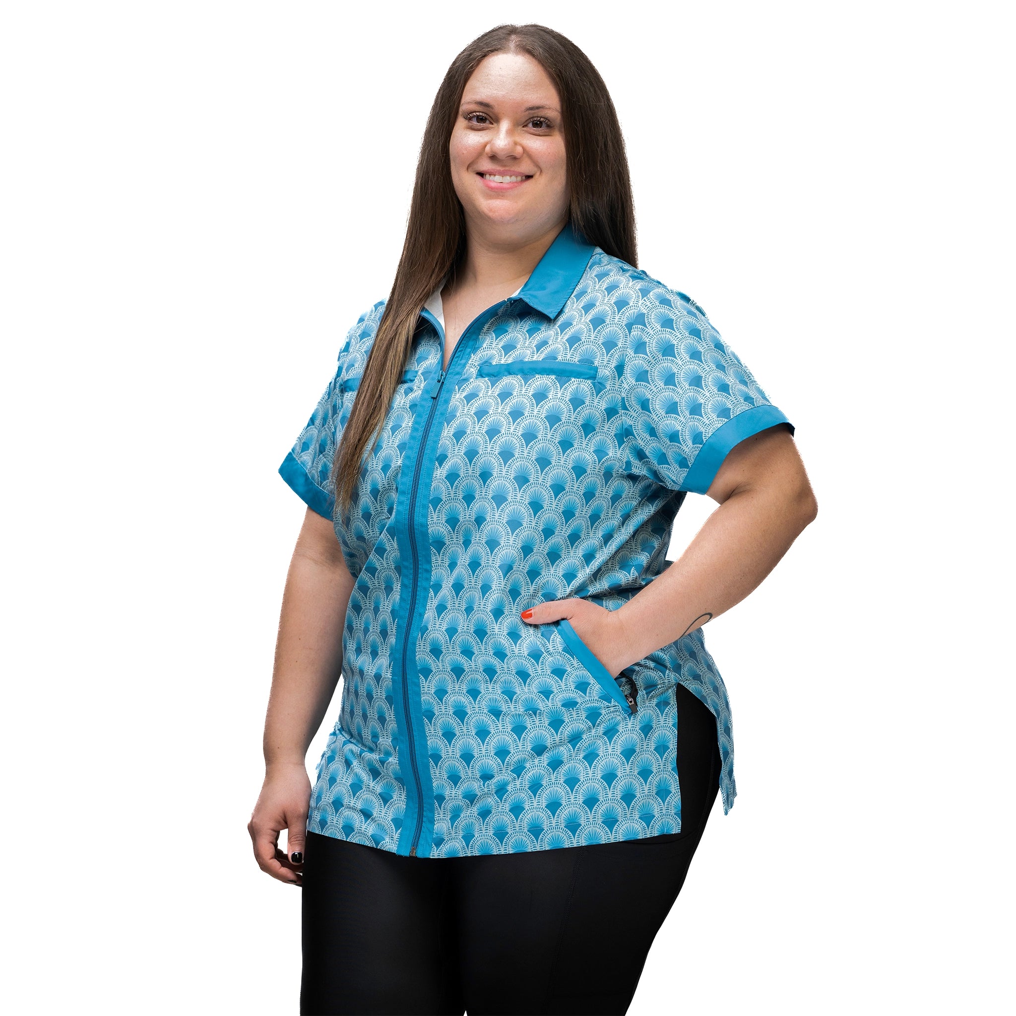 plus size grooming smock for women and men