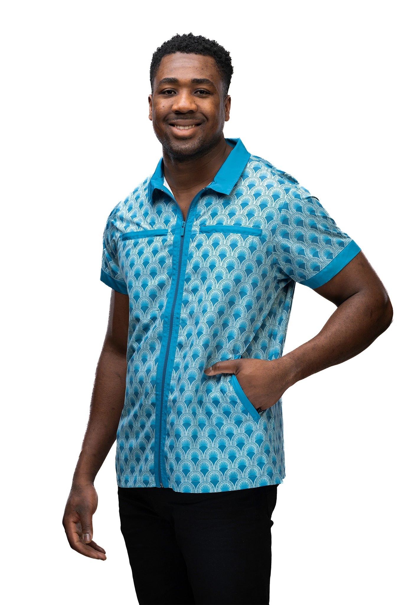 water resistant dog grooming smock, fur resistant grooming smock for men