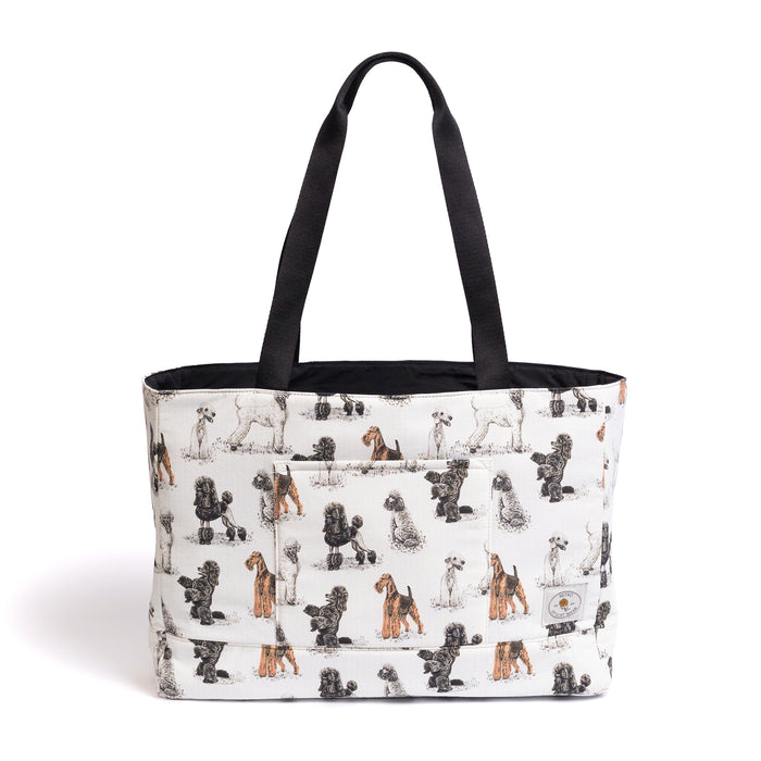 Pencil & Paws hair-resistant waterproof tote bag