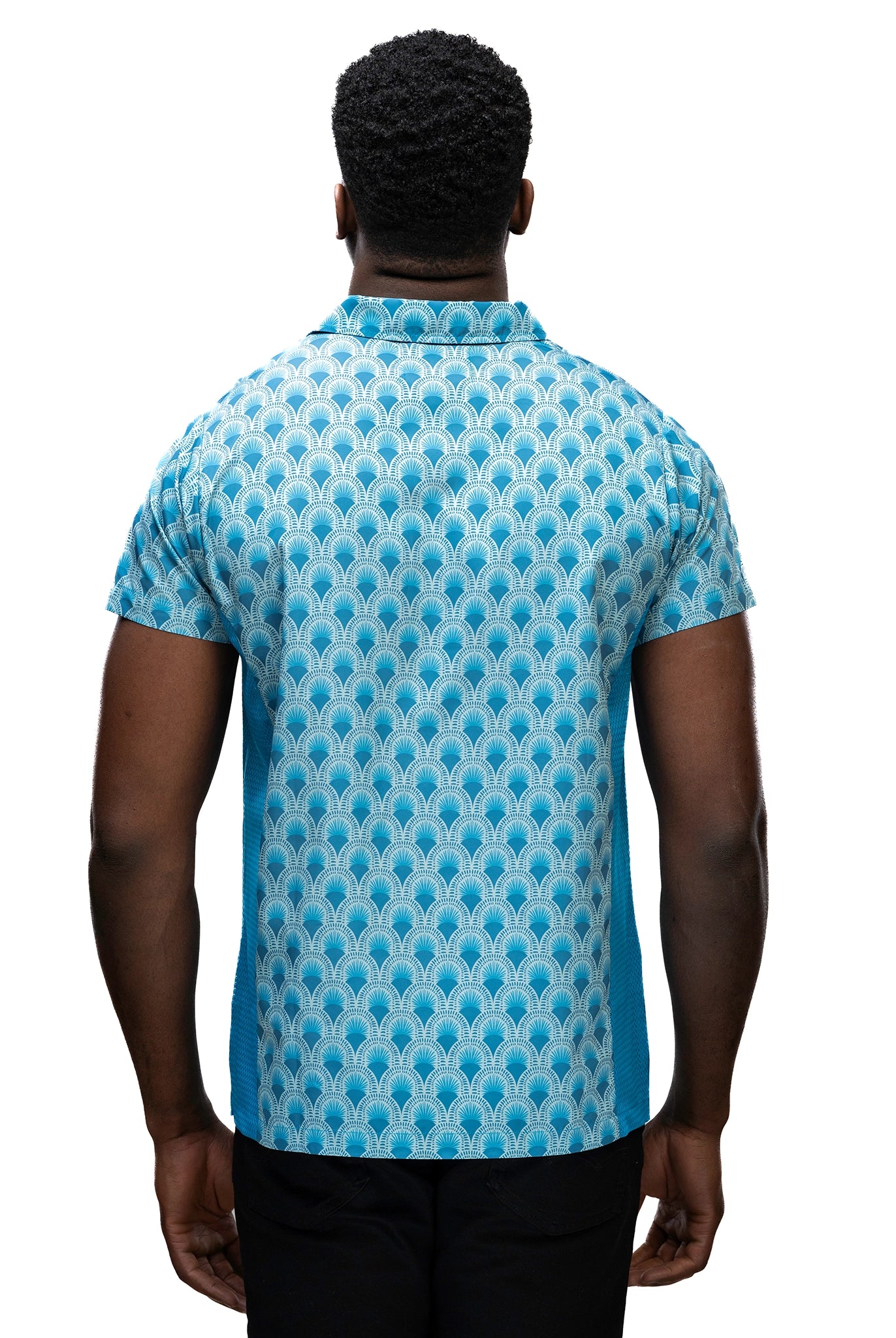 men's dog grooming smock with pockets