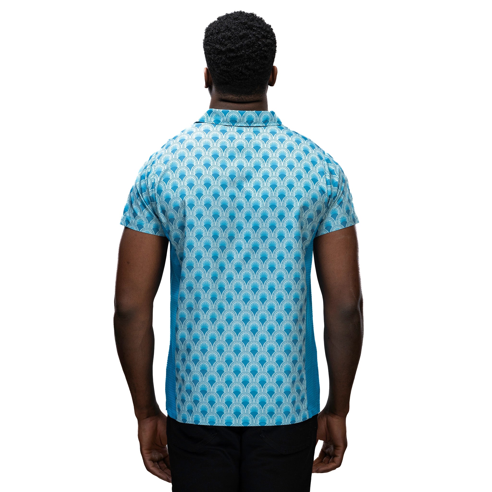 men's dog grooming smock with pockets