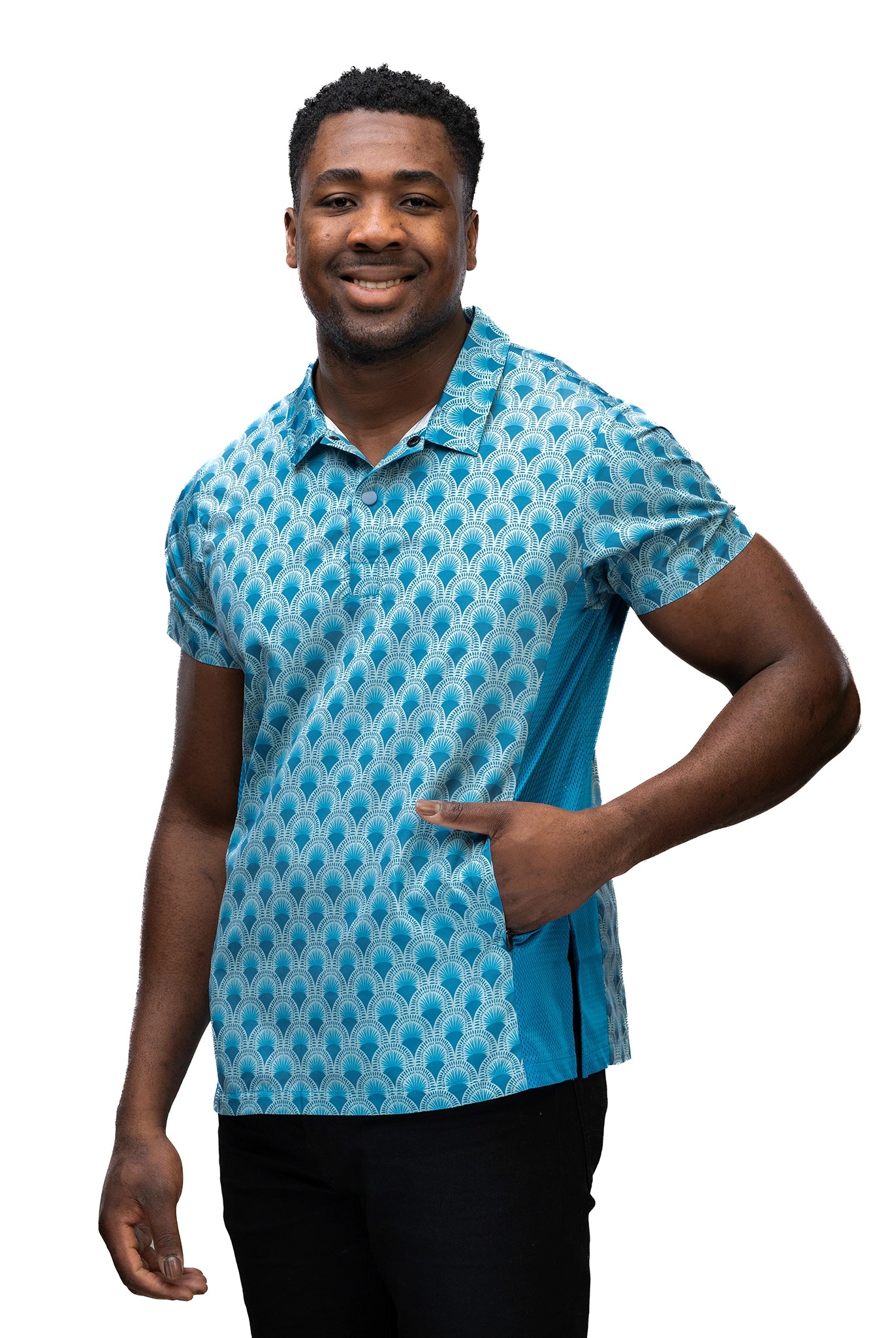 men's dog grooming smock with pockets, breathable dog grooming smock, fur resistant