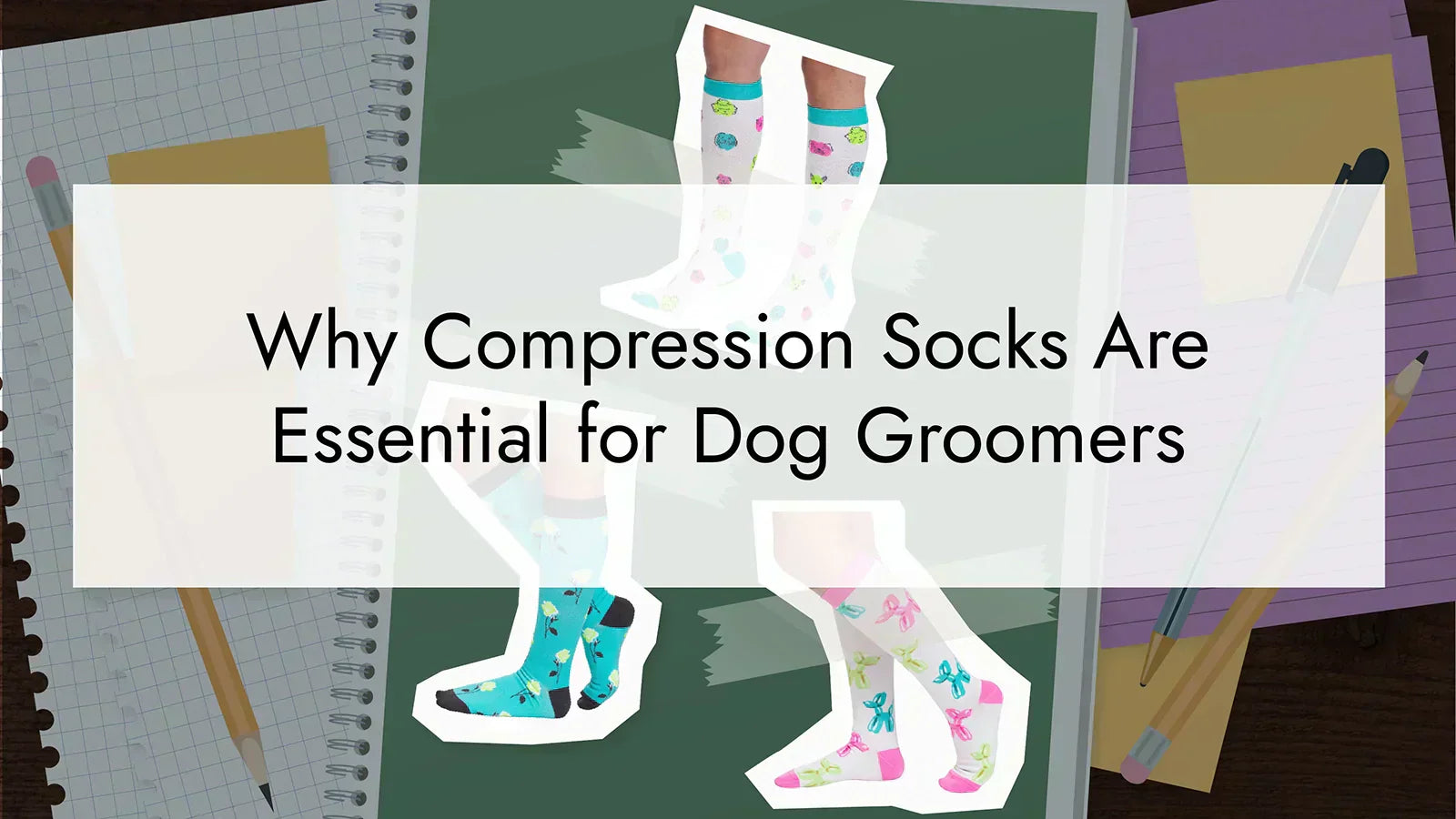 Why Compression Socks Are Essential for Dog Groomers