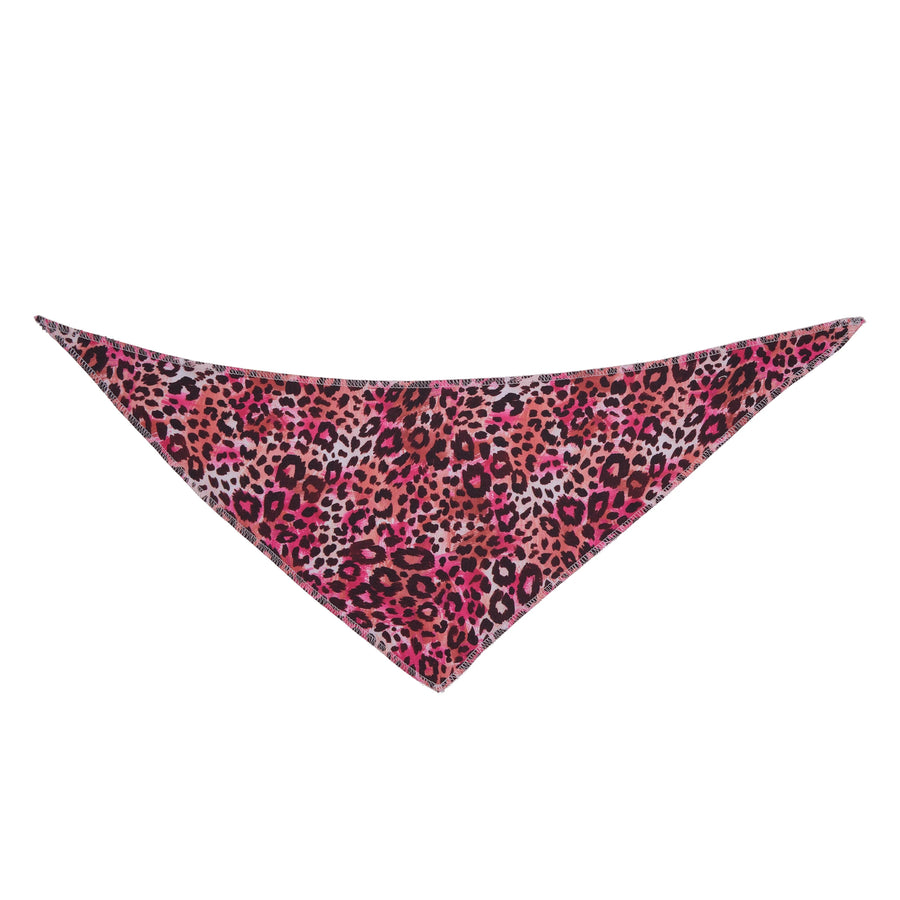 Colorful Leopard Bandanas - 12 pack