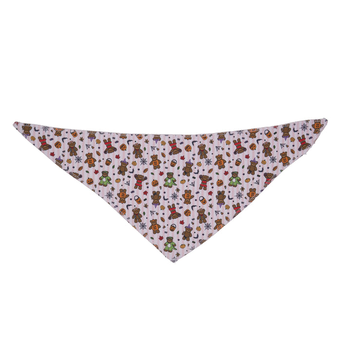 Halloween Teddy Bandanas - 12 pack dog grooming bandanas