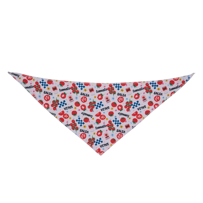 Tomato Salsa Bandanas - 12 pack dog grooming bandanas