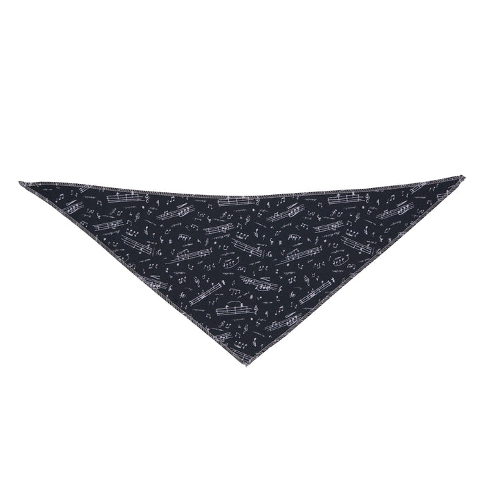 Music Notes Bandanas - 12 pack dog grooming bandanas