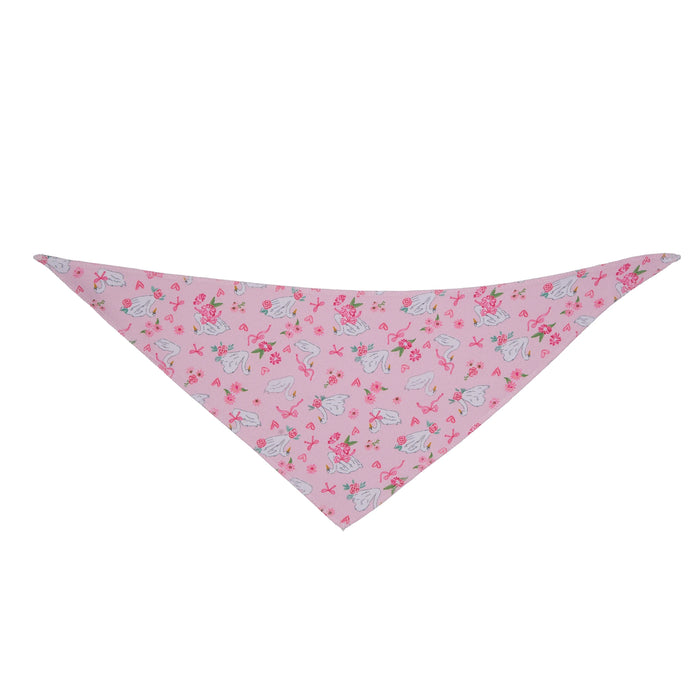 Swan Bows Bandanas - 12 pack dog grooming bandanas