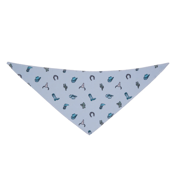 Blue Cowboy Bandanas - 12 pack