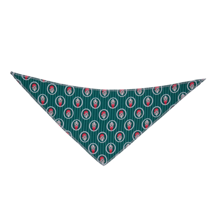 Santa Claws Bandanas - 12 pack dog grooming bandanas