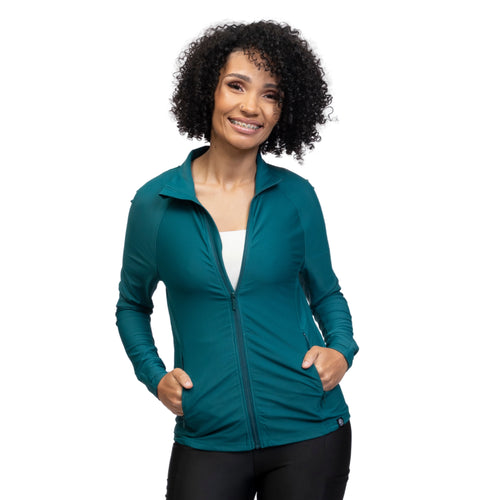Cameron Athletic Grooming Jacket - Deep Teal