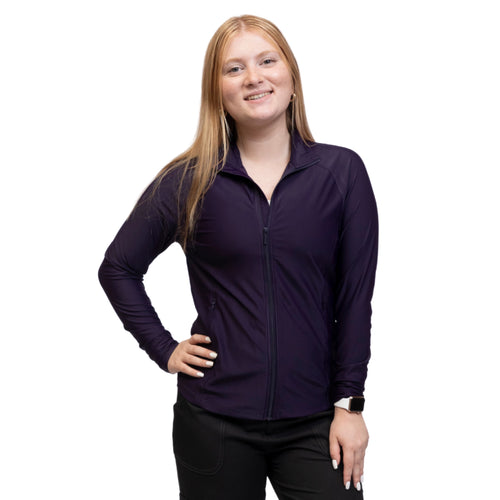Cameron Athletic Grooming Jacket - Eggplant