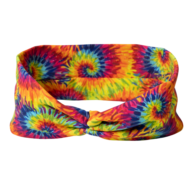 Rainbow Tie-Dye grooming headband