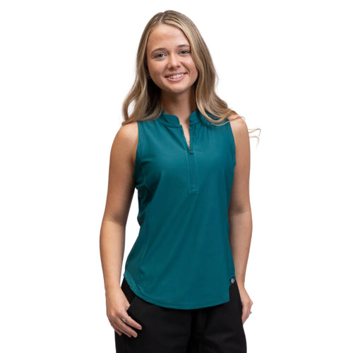 Joan Fitted Athletic Grooming Apparel - Deep Teal
