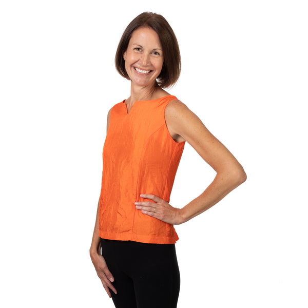 Jodi Murphy Eleanor Sleeveless Pullover Orange