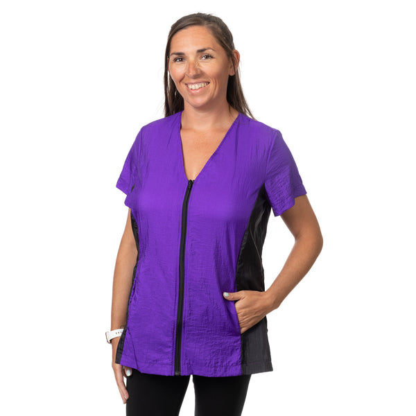 Jodi Murphy Madeleine Short Sleeve Purple