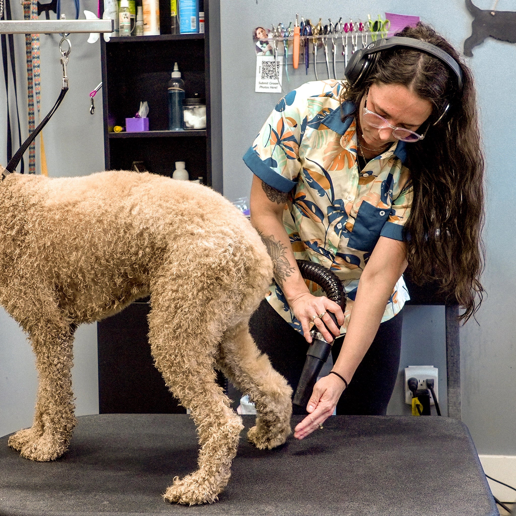 Pet Grooming Apparel - Smocks, Aprons, Pants & Accessories – Retro ...