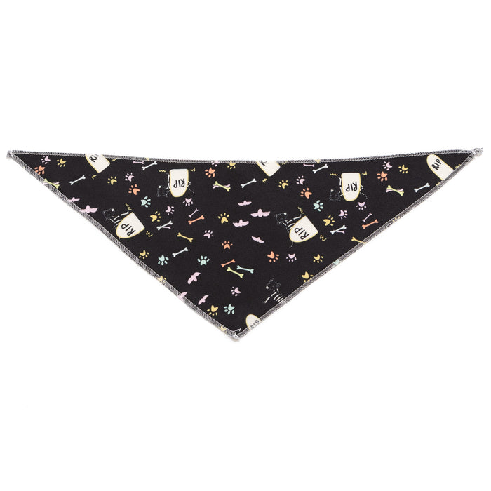 Skeleton Pups Bandanas - 12 pack