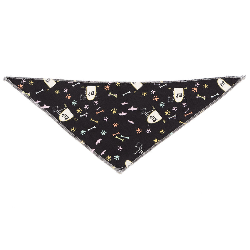 Skeleton Pups Bandanas - 12 pack