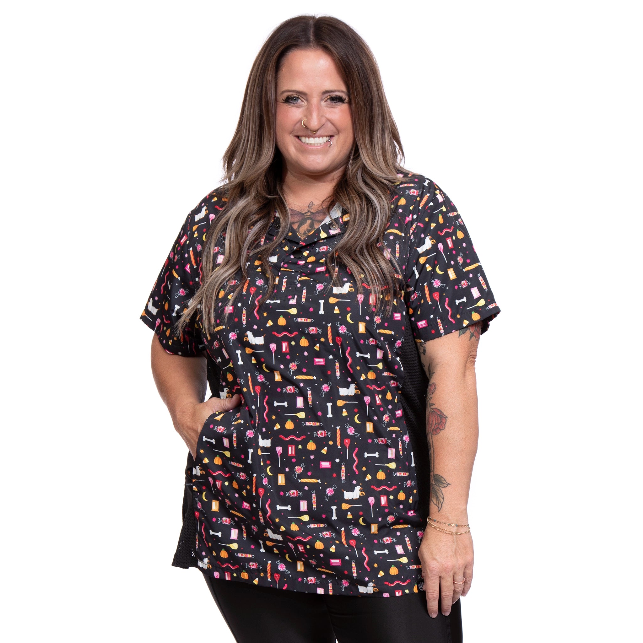 Sammie Grooming Smock w/ Mesh Side