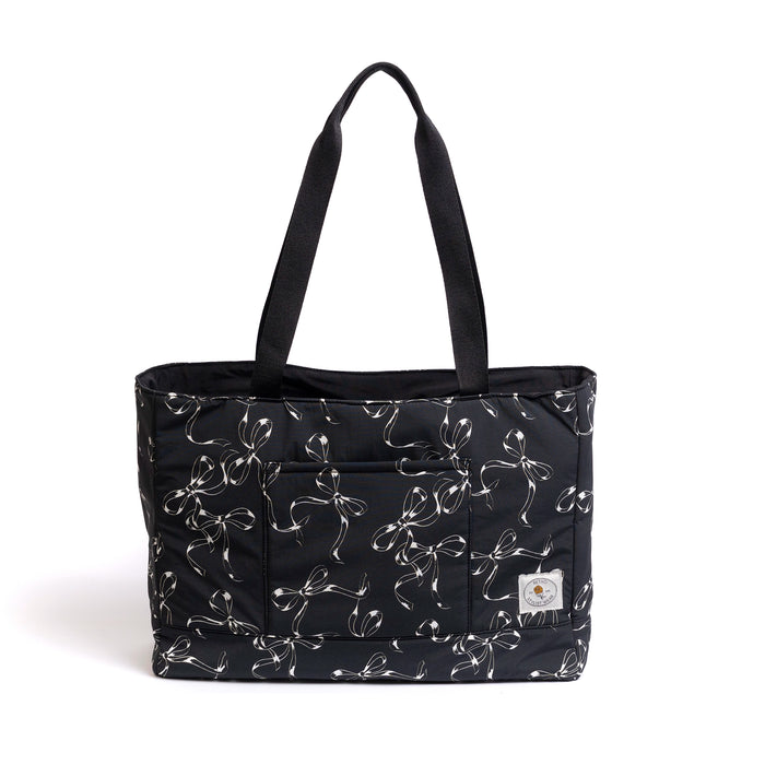 Coquette Bows hair-resistant waterproof tote bag